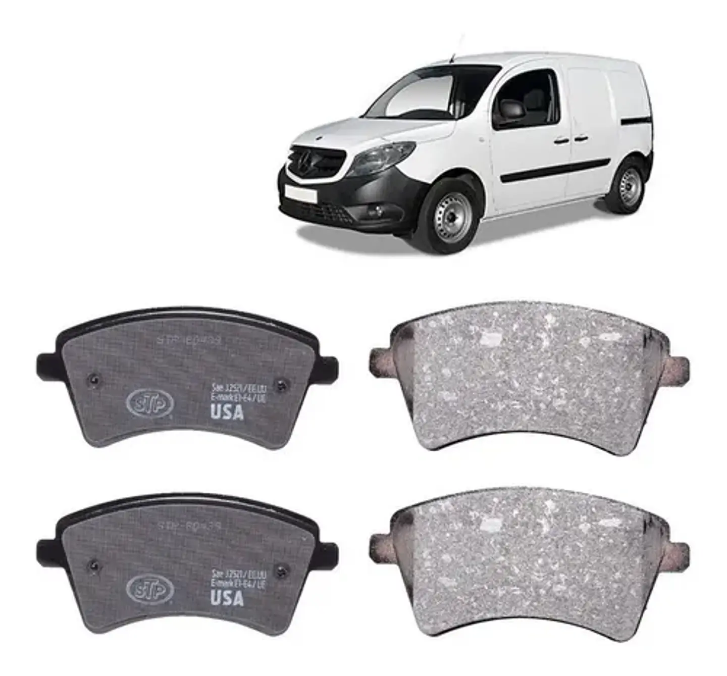 Pastillas De Freno Delanteras Mercedes Benz Citan 2012-2018 1