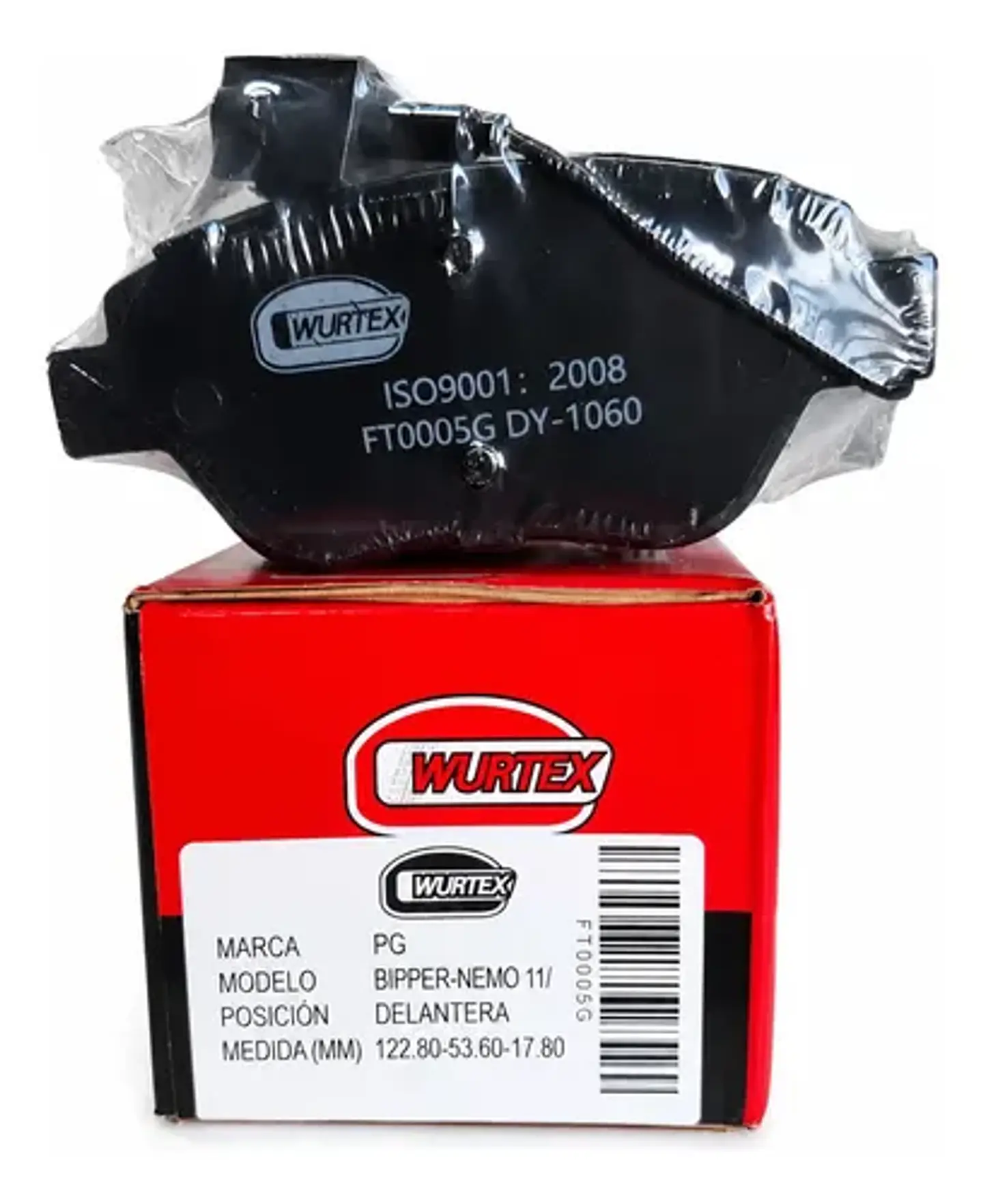 Pastillas De Freno Delanteras Fiat Doblo  2002-2009 1