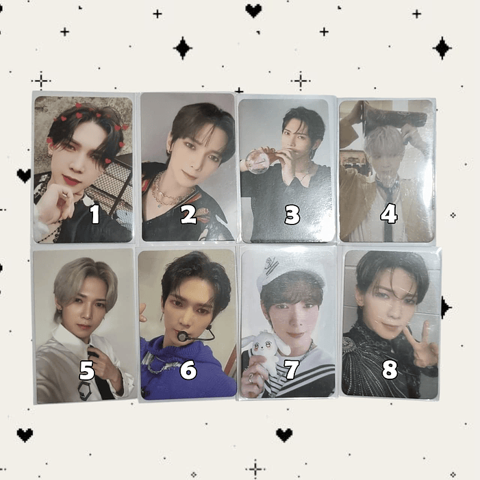 PHOTOCARDS VARIAS YEOSANG (10) 1