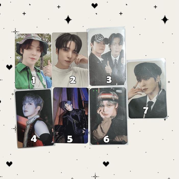 PHOTOCARDS VARIAS YUNHO (8) 1