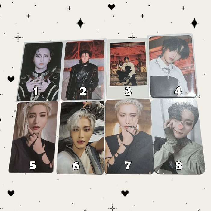 PHOTOCARDS VARIAS SEONGHWA (7) 1