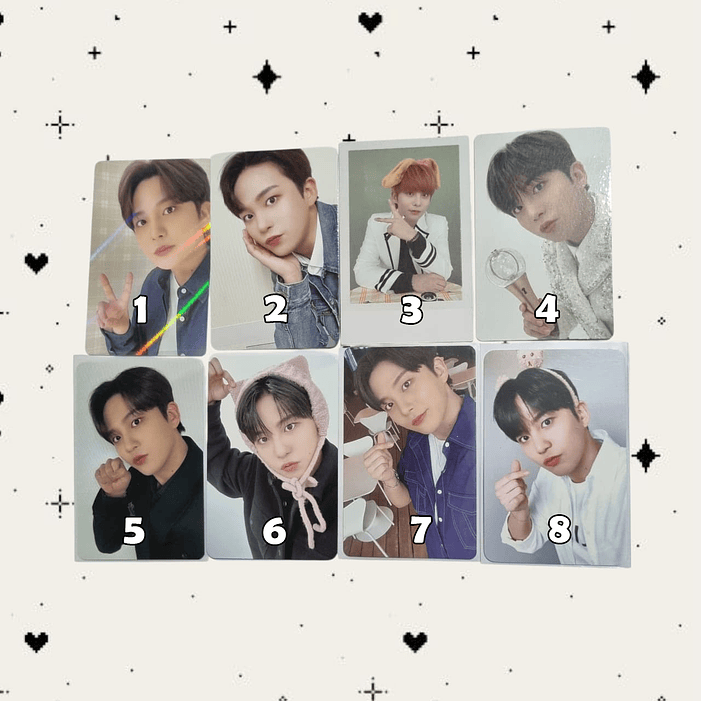 PHOTOCARDS VARIAS JONGHO (8) 1