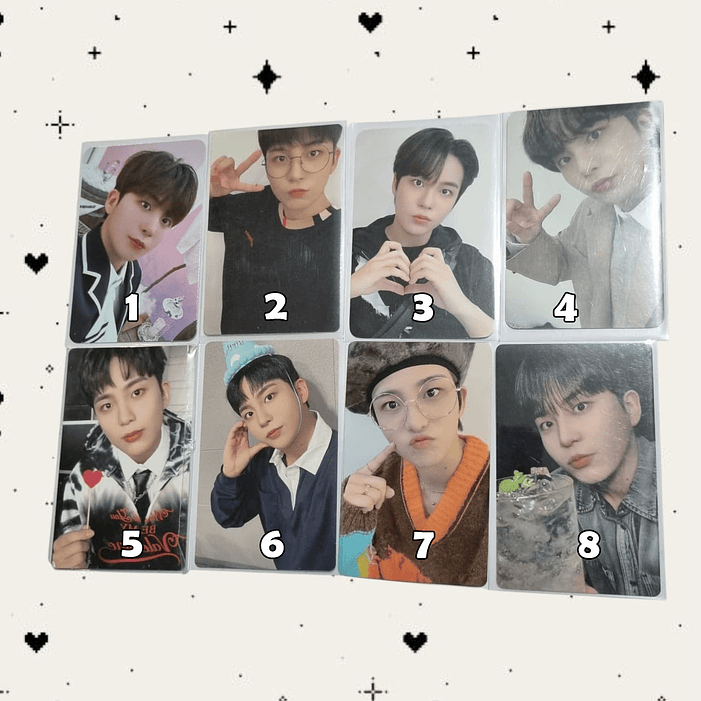 PHOTOCARDS VARIAS JONGHO (3) 1