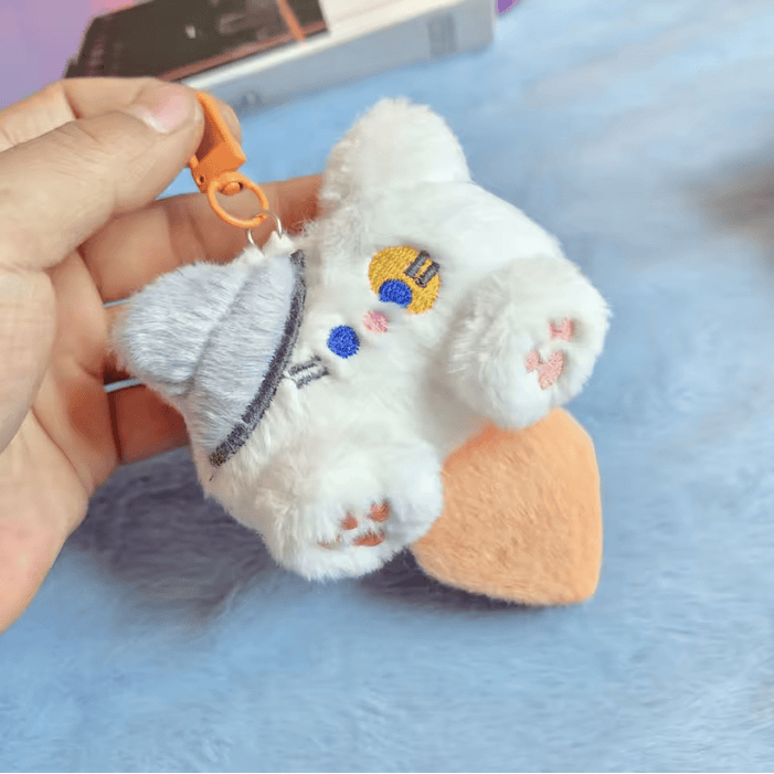 Llavero peluche gatito colores 1