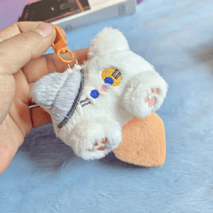 Llavero peluche gatito colores