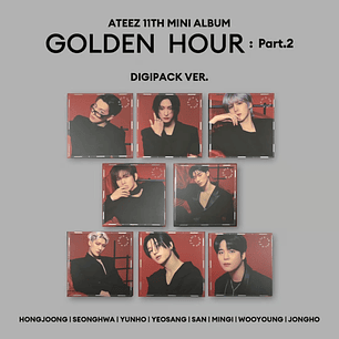 ATEEZ - GOLDEN HOUR PART.2 (DIGIPAK) 