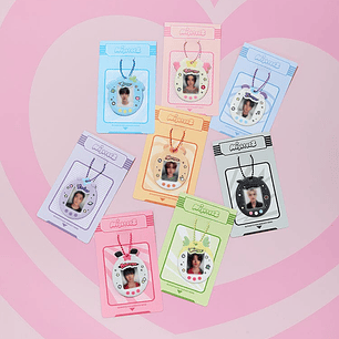 MIGHTEEZ - ID PHOTO CARD HOLDER KEYRING