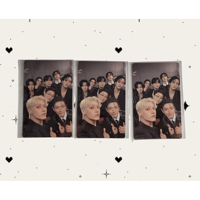 ATEEZ - PHOTOCARD GRUPAL KPOP MASTERZ CHILE 1