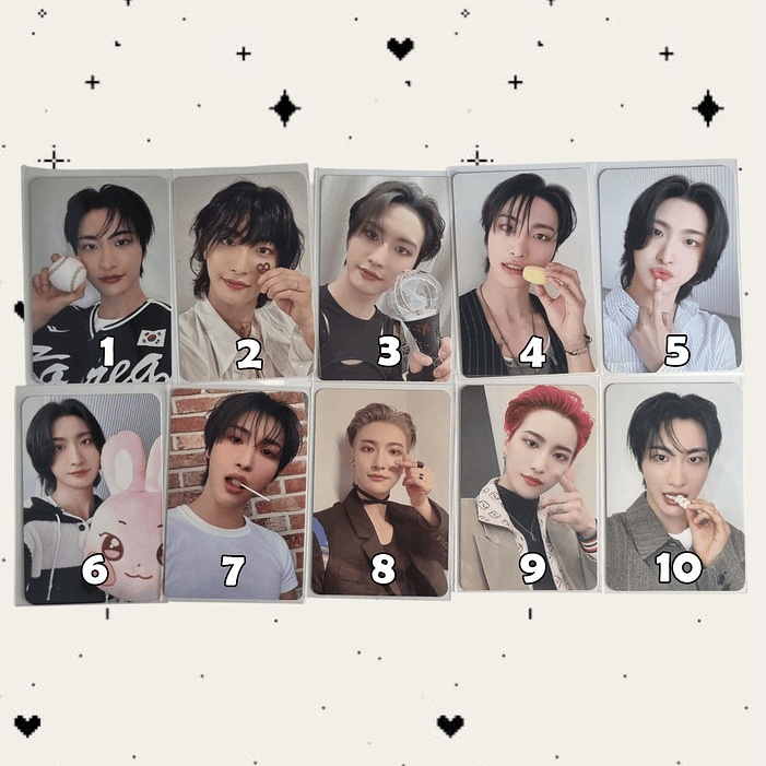 PHOTOCARDS VARIAS SEONGHWA (7) 1