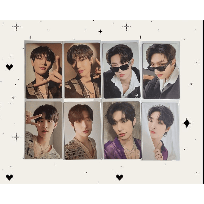 SET COMPLETO DE MINGI (PHOTOCARDS DIGIPAK GOLDEN HOUR PT.1) 1