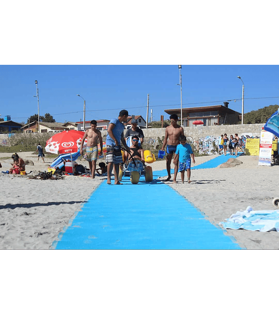 Pasarela AccessMat para playas accesibles