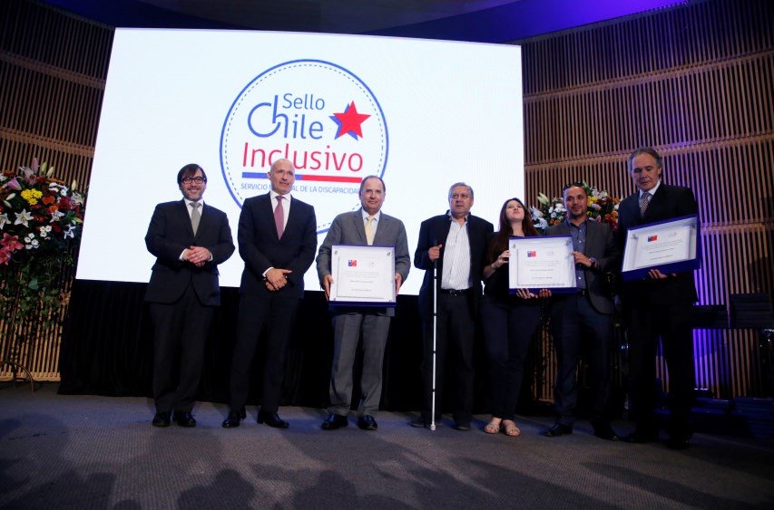 Sello Chile Inclusivo 2017 reconoció a instituciones y empresas en materia de inclusión