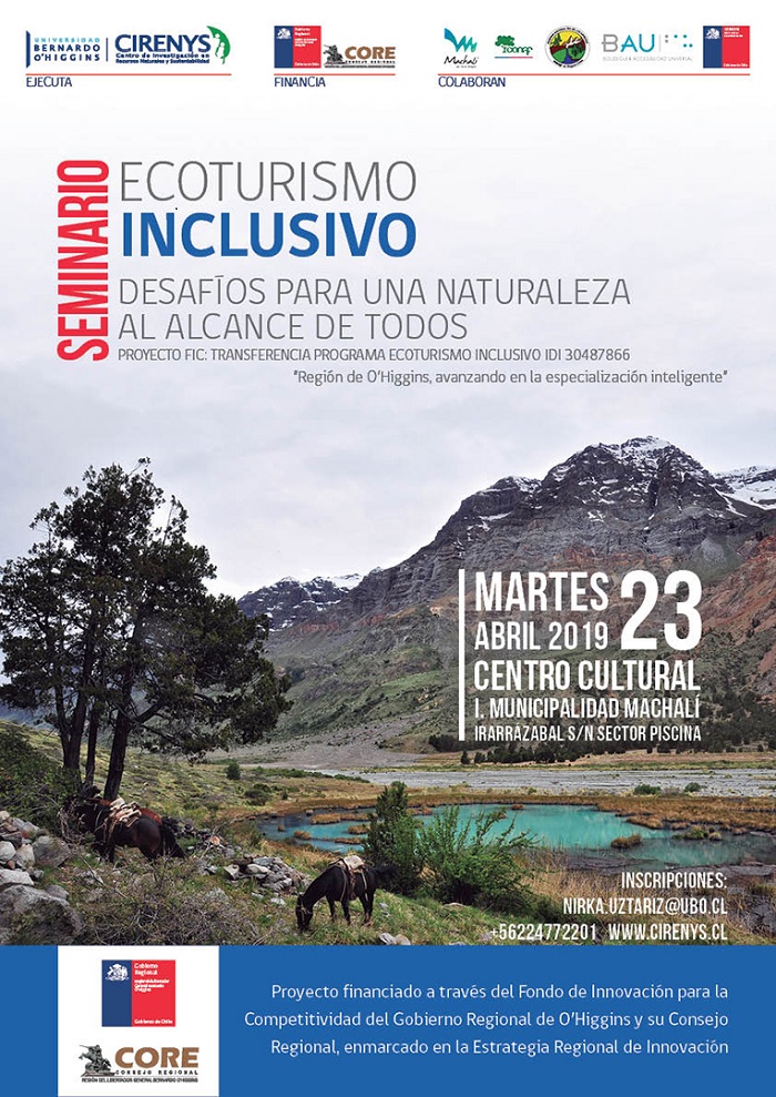 Ruta de Ecoturismo Inclusivo se implementará en la Región de O´Higgins