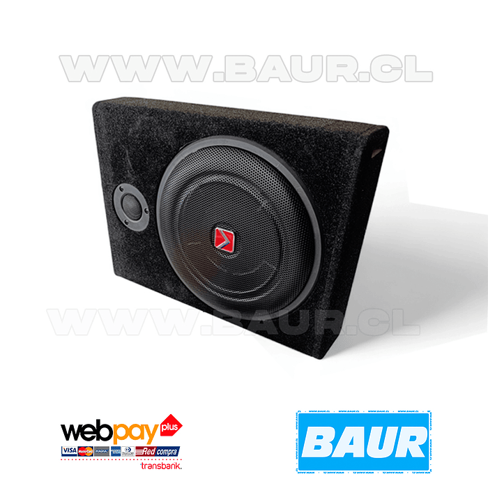 Subwoofer amplificado - Plano