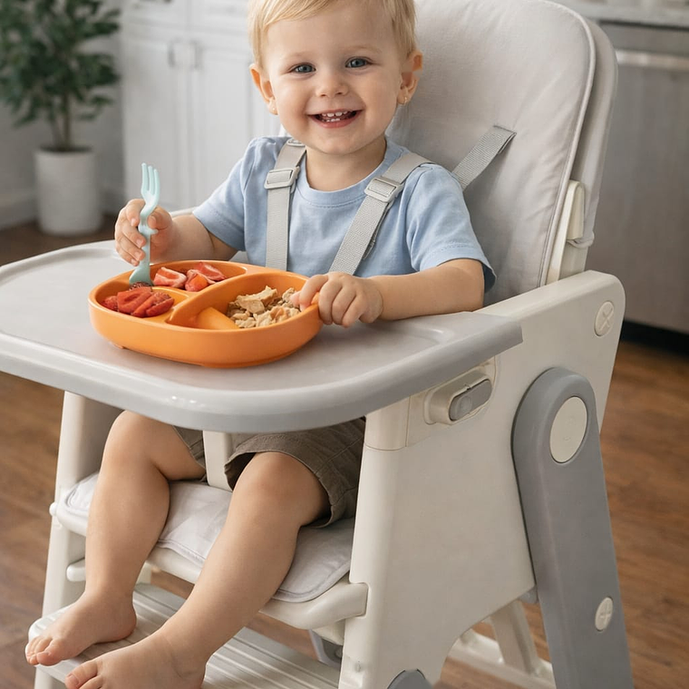 Silla plegable de acompañamiento Bawui (plástica, ligera y segura) 6