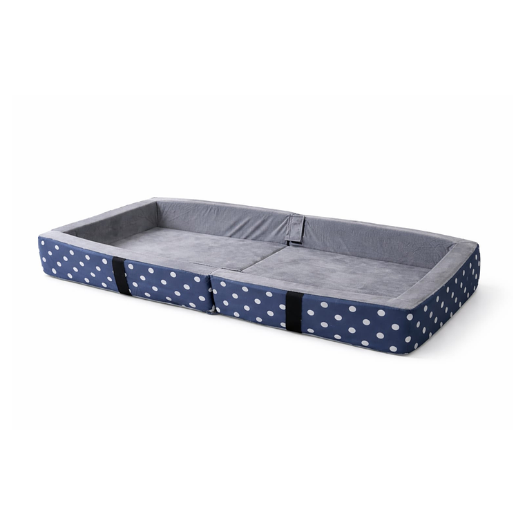 Cama de viaje plegable infantil Bawui (colchón portátil con formato maleta) 1