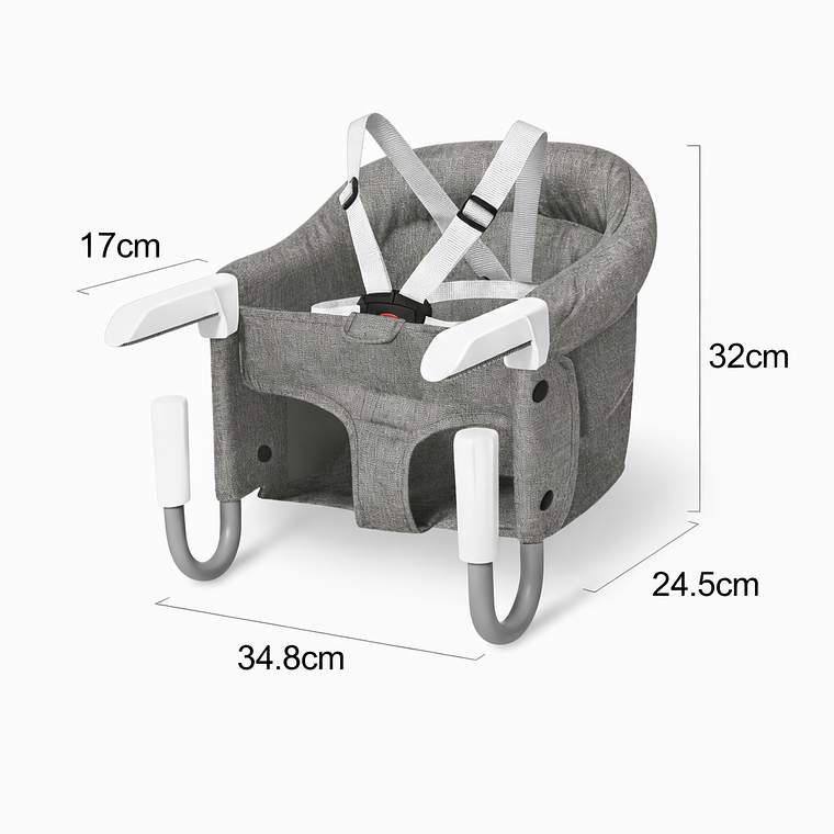 Silla de comer portátil bebé Bawui 2