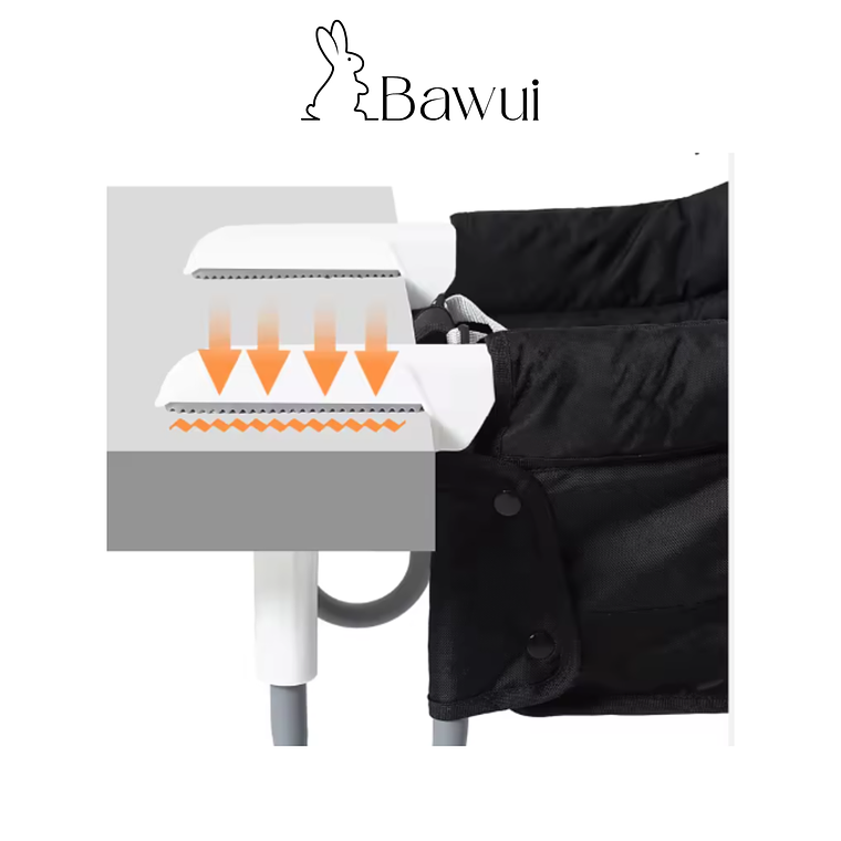 Silla de comer portátil bebé Bawui 4