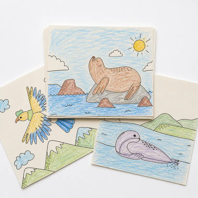 Animales chilenos para pintar 3