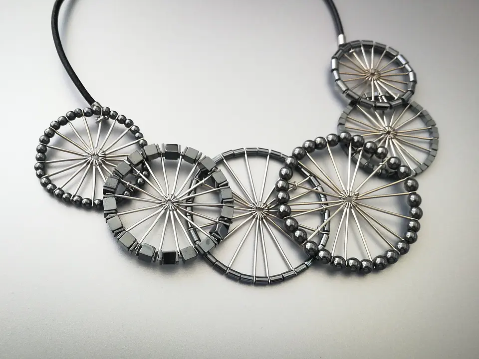 Circles - 6C Hematite shapes 3