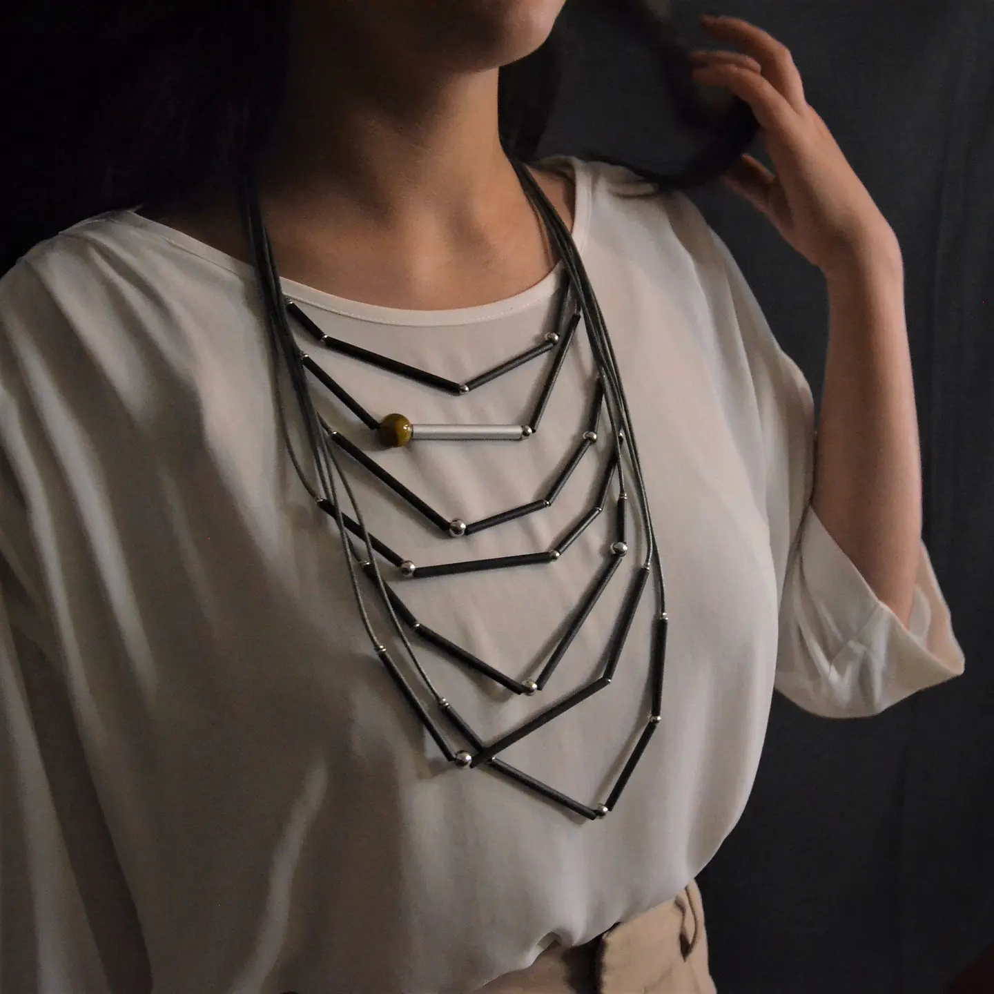 Comet in black sky 4