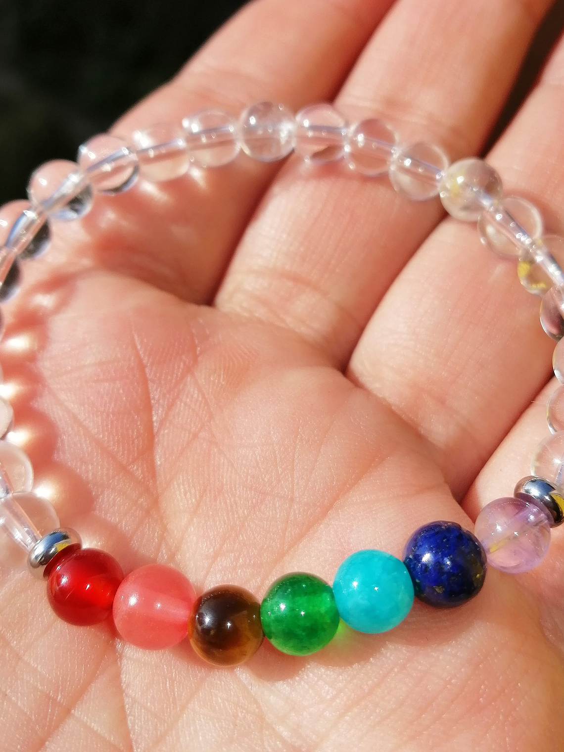 Cuarzo cristal 7 chakras 1