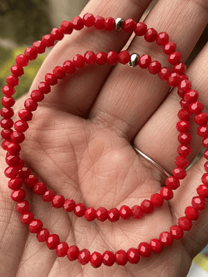 Pack pulseras Rojas de  protección 