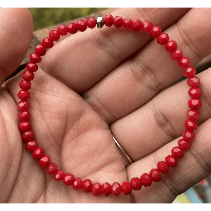 Pulsera roja de protección 