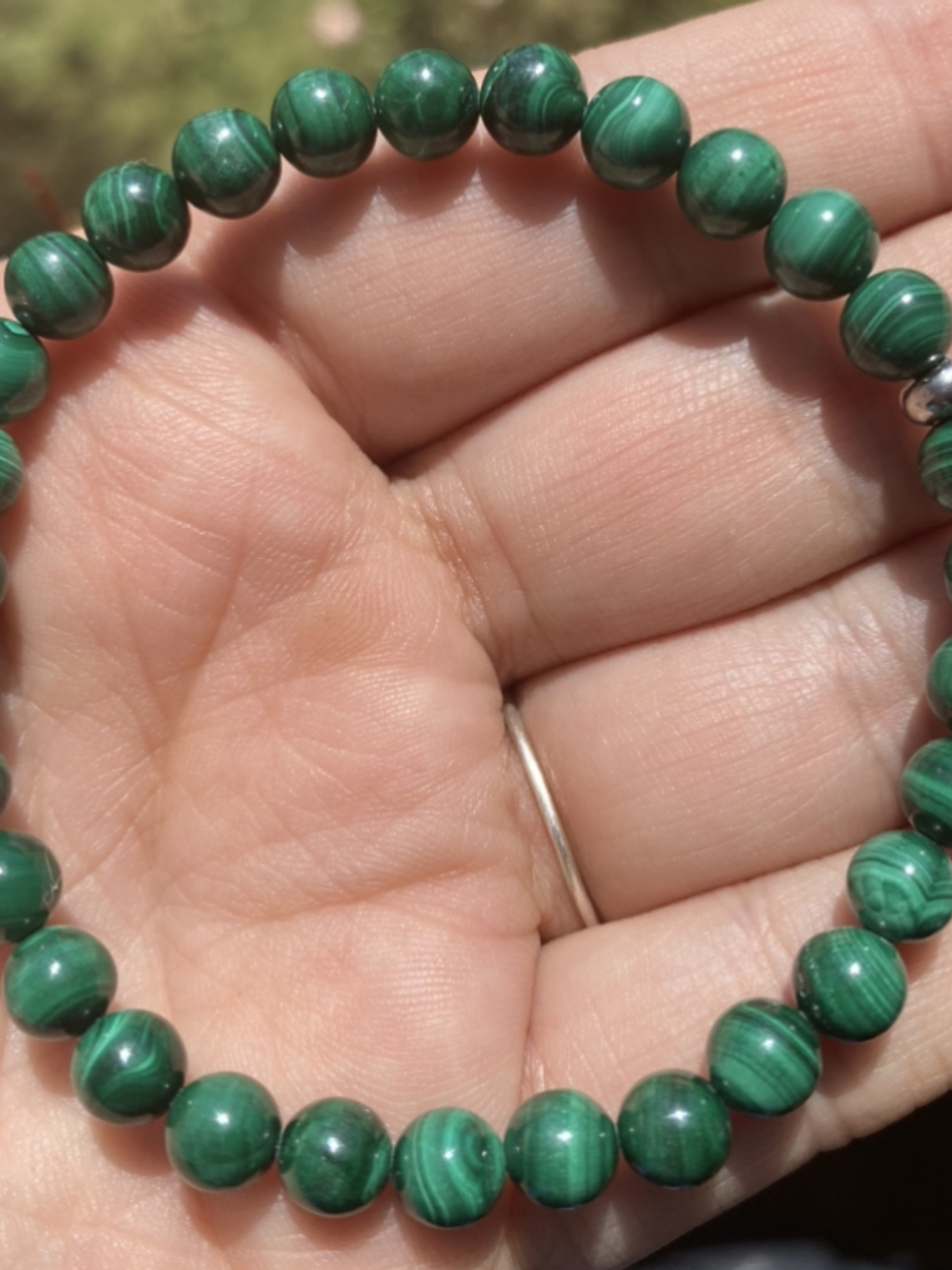 Pulsera malaquita  1