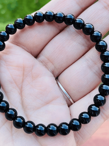 Pulsera turmalina negra 