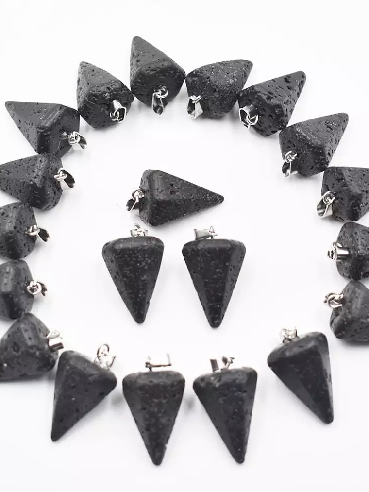 Colgante piedra volcánica  3