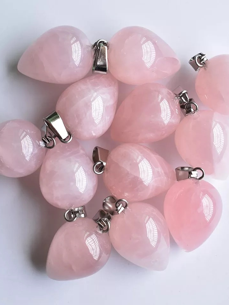 Huevito cuarzo rosa  2