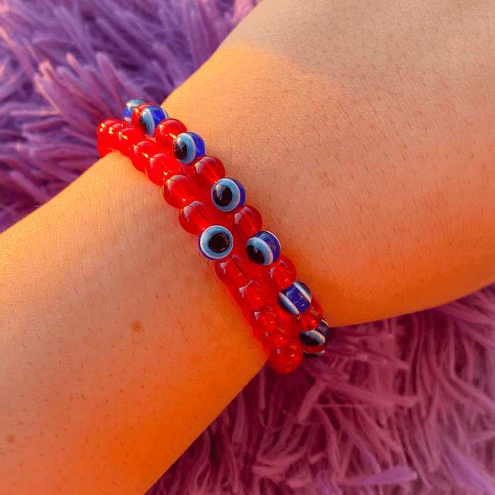 Pack pulsera Roja ojo turco 