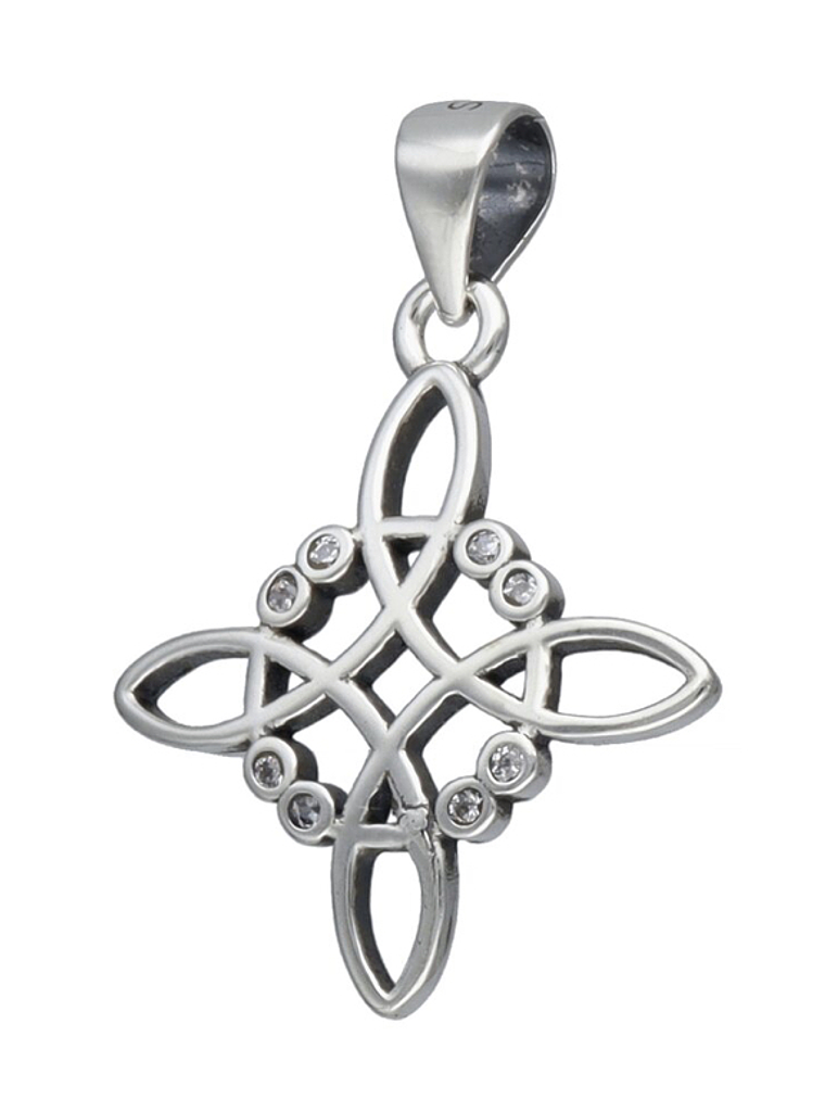 Colgante nudo de bruja Plata 925 circones 2