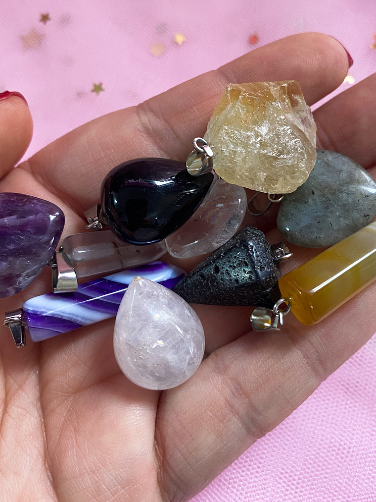 Bolsas colgantes de piedra 10 unidades 1