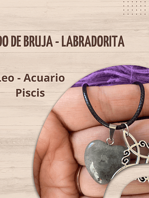 Labradorita nudo de bruja 