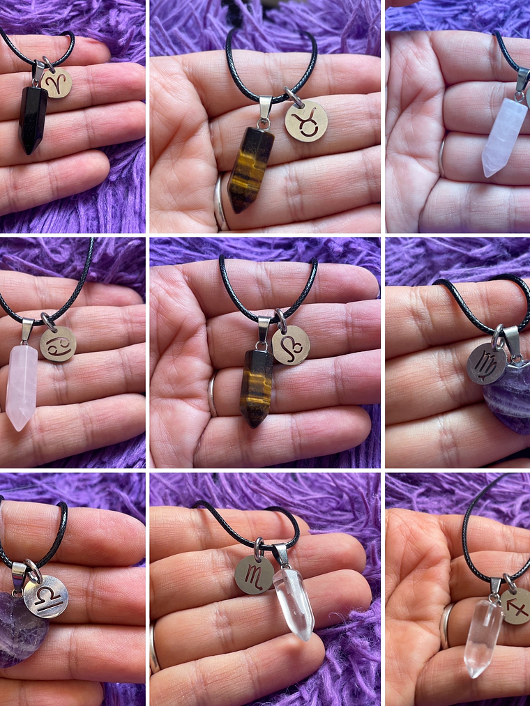 Colgante signos zodiacales  1