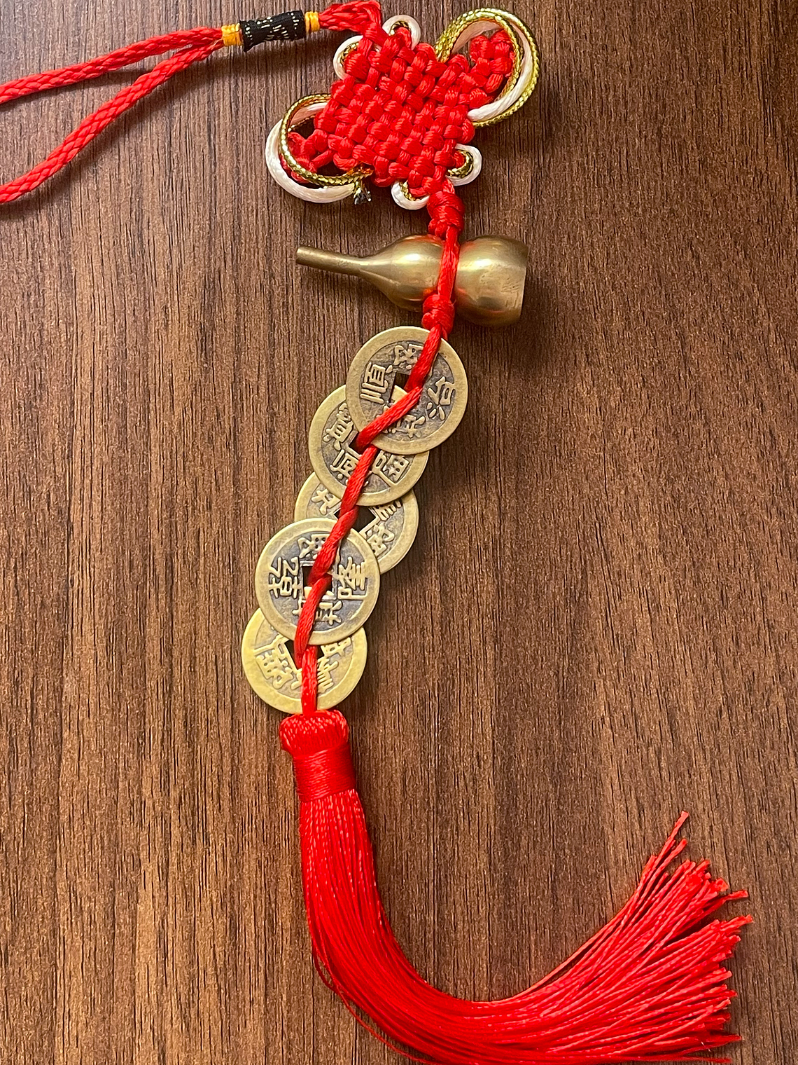 Amuleto monedas chinas feng shui 1