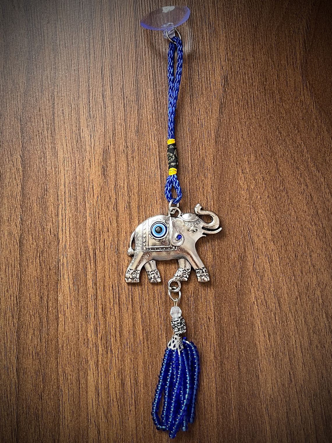 Colgante protección ojo turco elefante  1