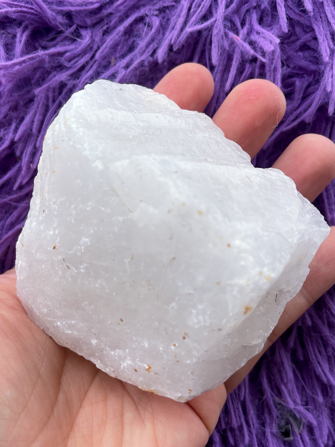 Cuarzo cristal en bruto natural  3