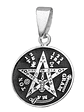 Colgante tetragramaton plata 925 - thumbnail 2