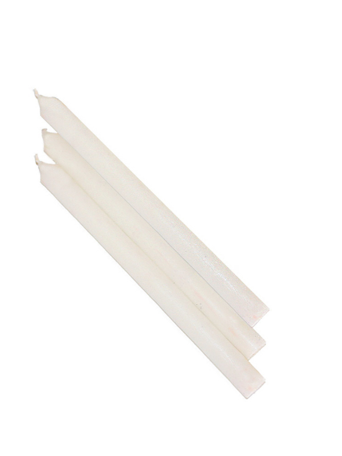 Vela blanca lisa estilo candelabro 3