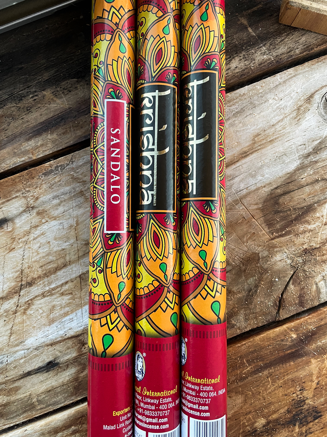 Incienso sándalo krishna 2