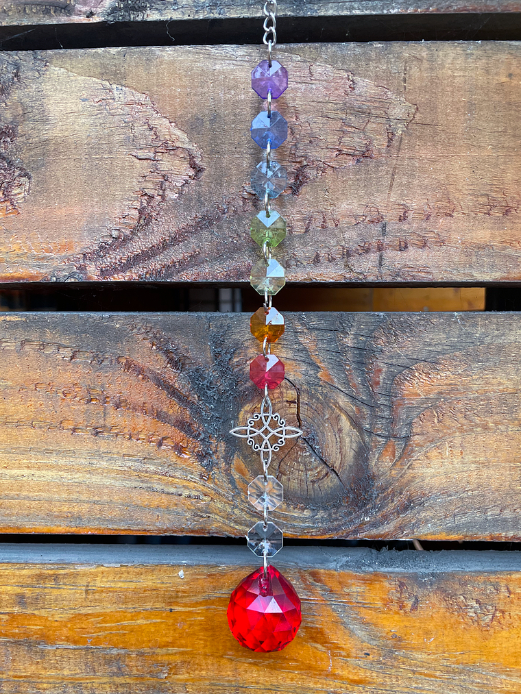 Atrapador de sol 7 chakras nudo de bruja  1