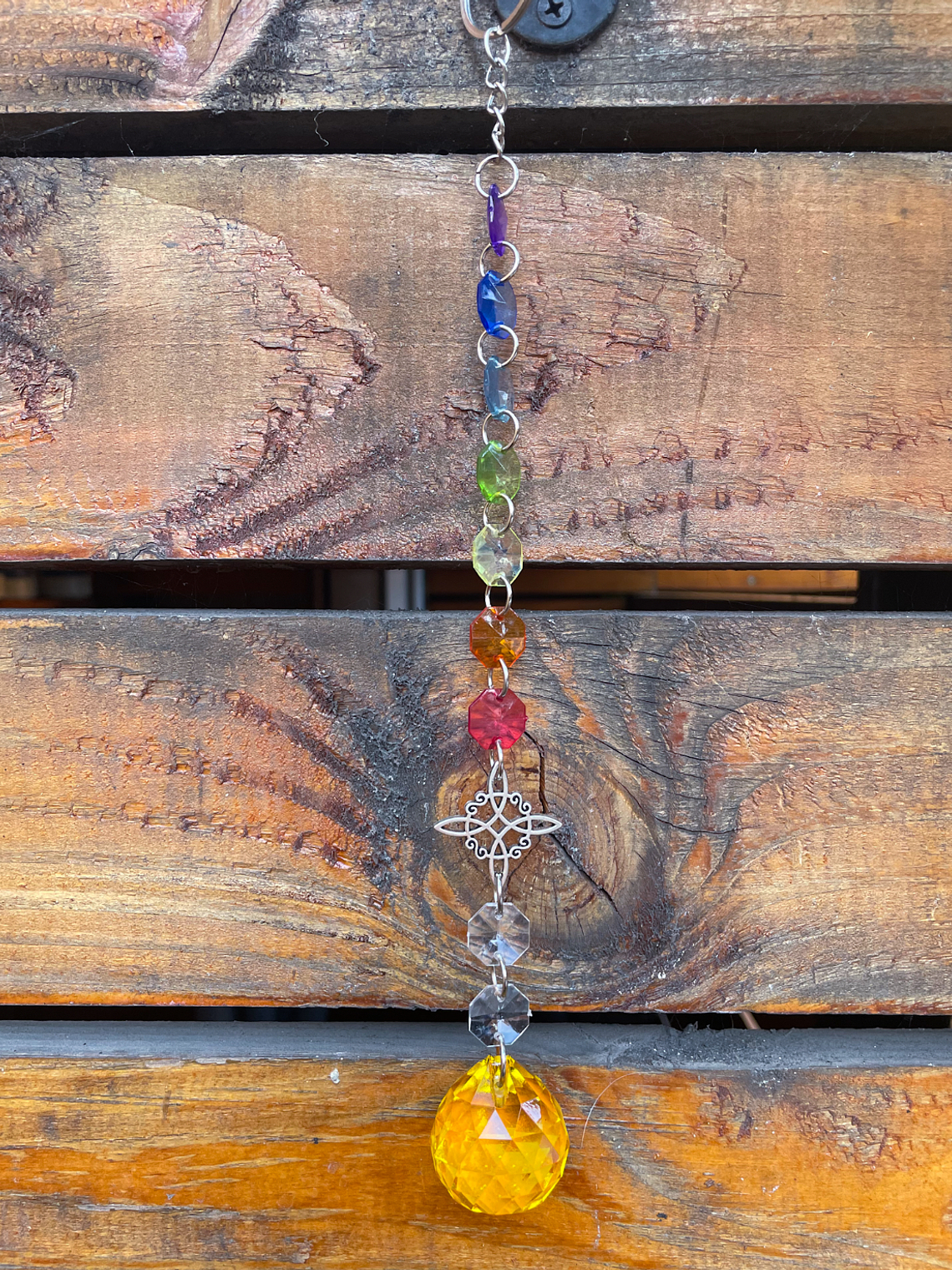 Atrapador de sol 7 chakras nudo de bruja  3