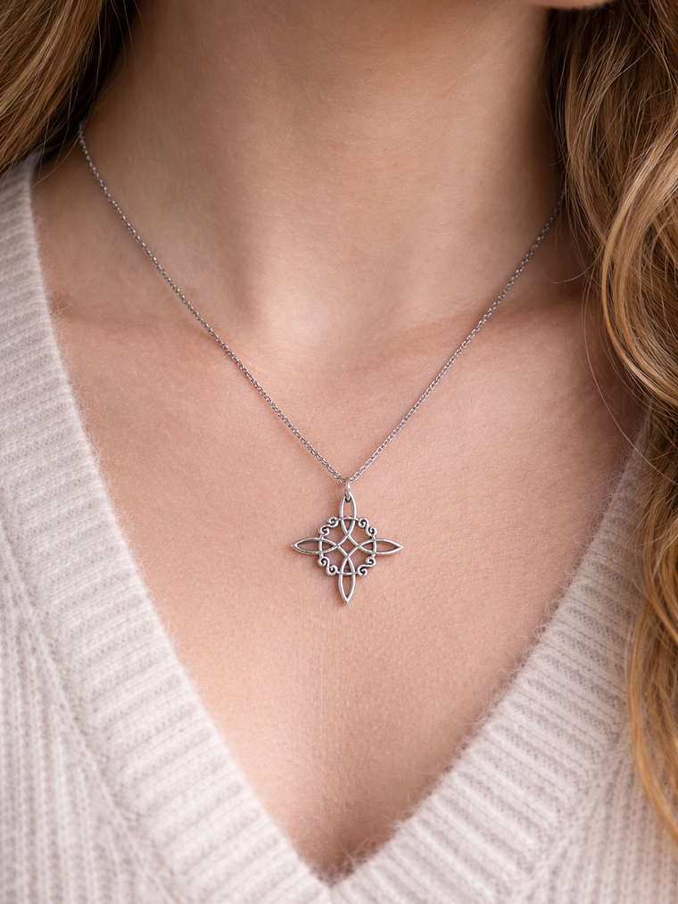 Collar nudo de bruja  1