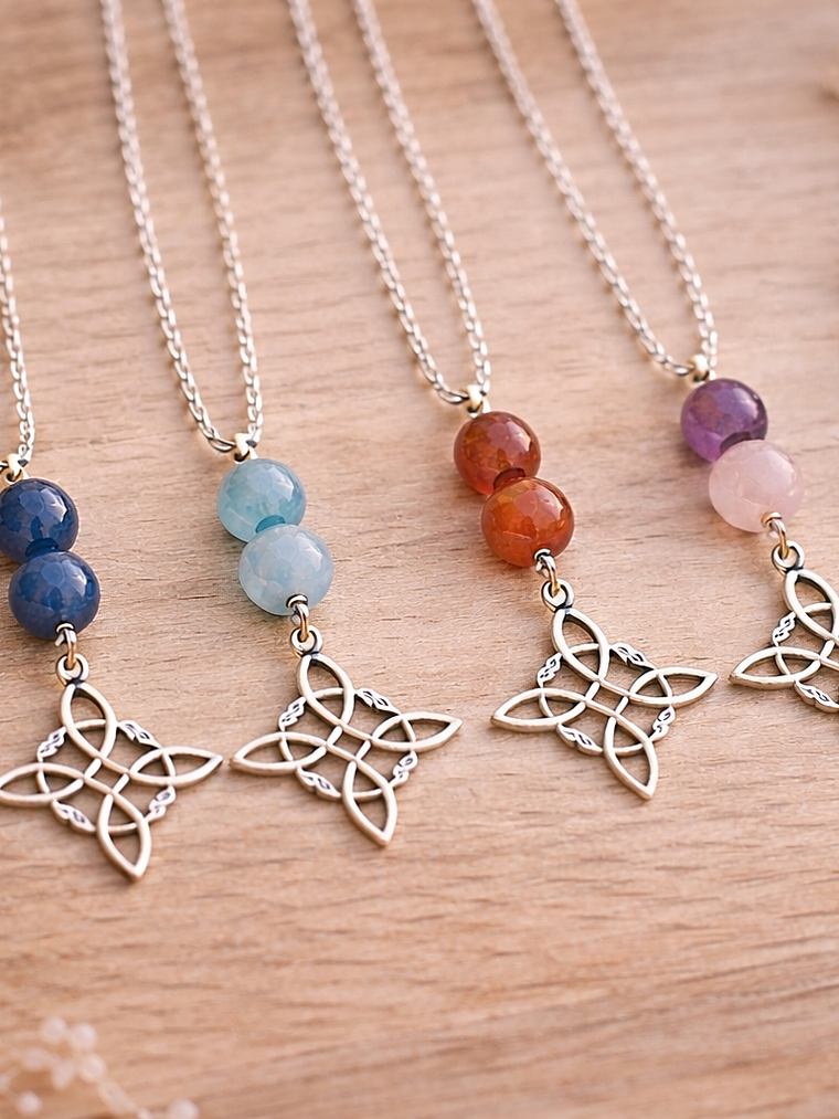 Collar nudo de bruja personalizado 1x $6.000 1