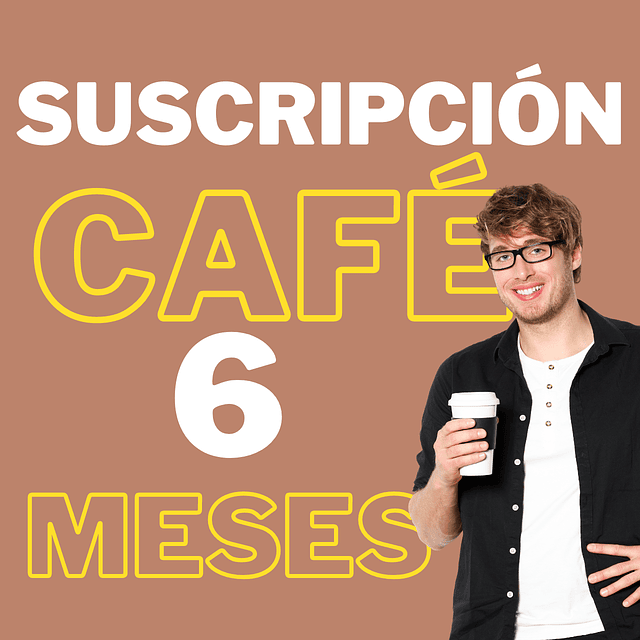 Membresía Café 6 meses