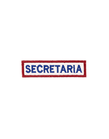 Tira de cargo Secretaria 