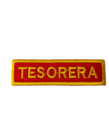 Tira de cargo Tesorera 